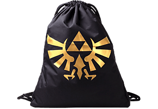 BIOWORLD Zelda Golden Hyrule Logo - Tasche (Schwarz/Gold)