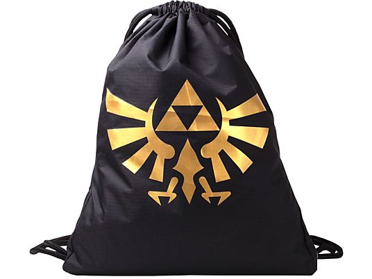BIOWORLD Zelda Golden Hyrule Logo - Custodia (Nero/Oro)