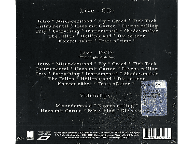 Thumbnail - Crematory - Live Insurrection (CD + DVD Video)