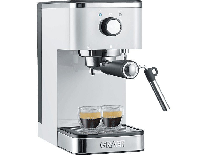 Espressomaschine GRAEF 401 Salita ES Weiß