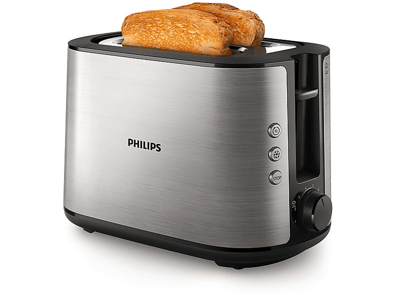 Philips HD2650/90 Toaster (rostfreier Edelstahl, 950 Watt, Schlitze: 2) — Foto 5 von 5