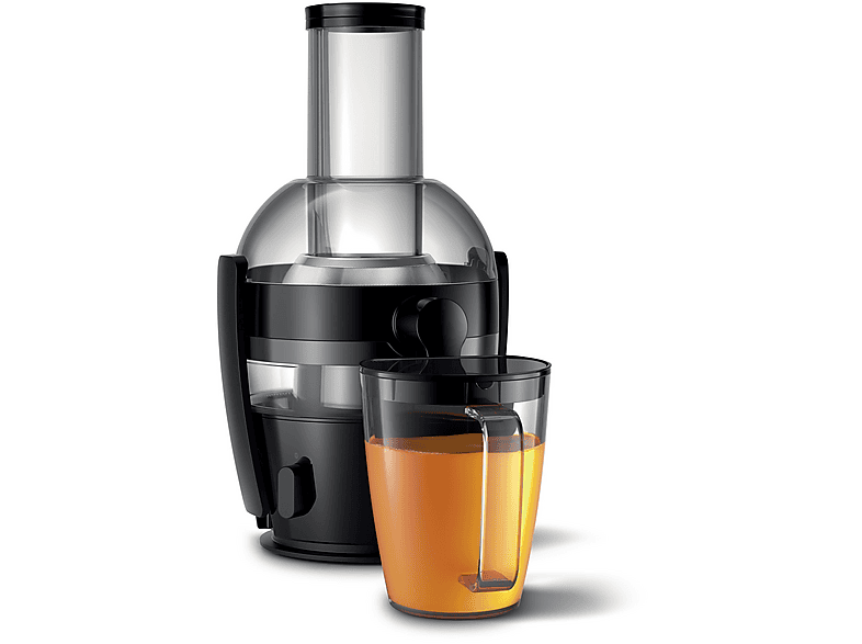 Philips HR1856/70 Viva 800 Entsafter 800 Watt, Schwarz — Foto 3 von 5