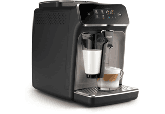 PHILIPS Series 2200 EP2235/49 - Kaffeevollautomat (Schwarz/Zinkbraun)