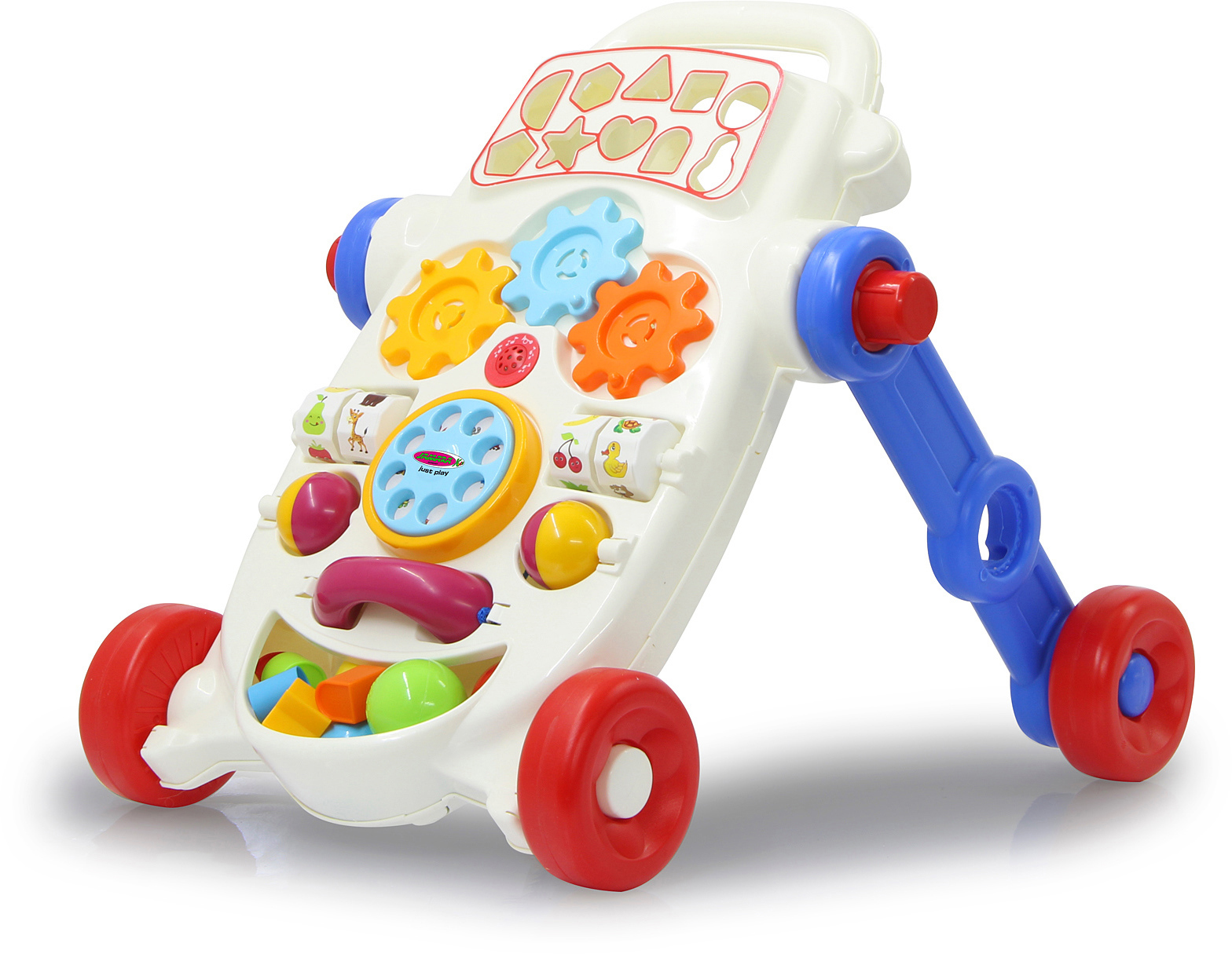 JAMARA KIDS Mehrfarbig Walker First My Lauflernwagen