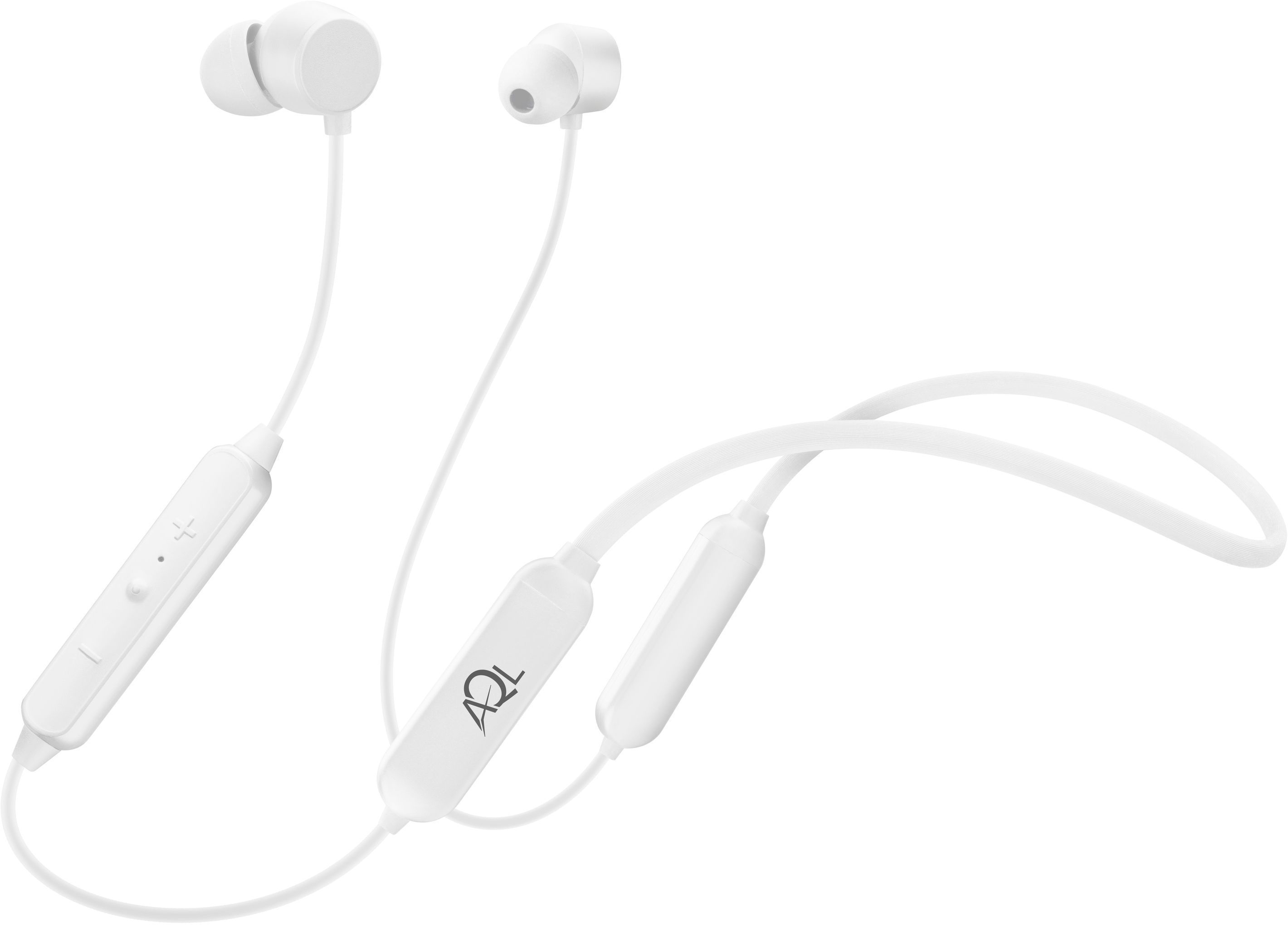 AQL AQL Bluetooth In-Ear Headset Neckband COLLAR FLEXIBLE (weiß), In-ear Headset Bluetooth Weiß