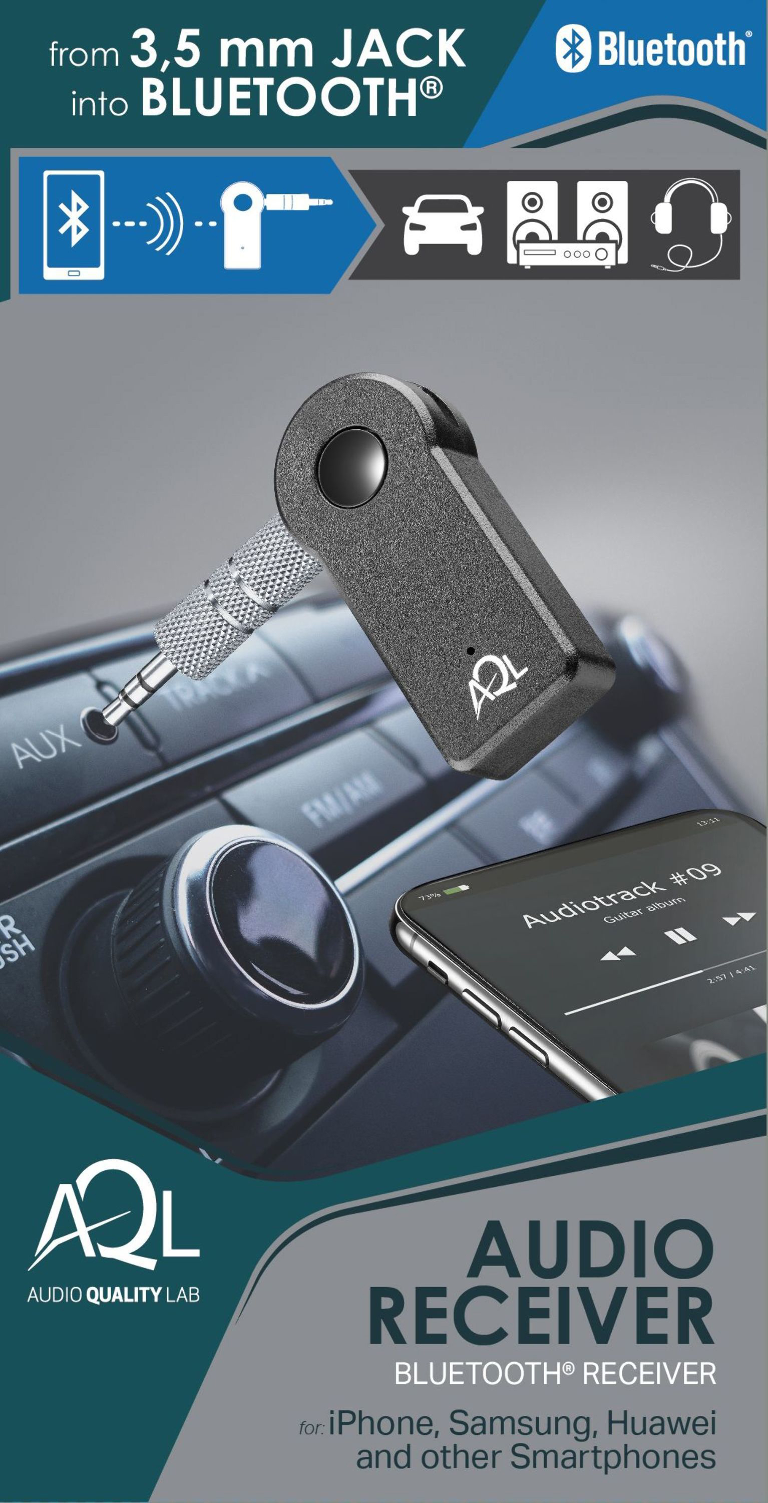 AQL BTAUDIORECEIVERK Bluetooth-Empfänger