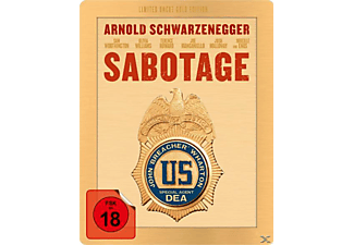 Sabotage (Exklusiv Media Markt Limited Uncut Edition SteelBook Gold) Blu-ray