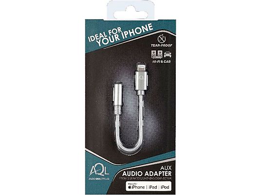 AQL Aux - Audio Adapter (Grau)