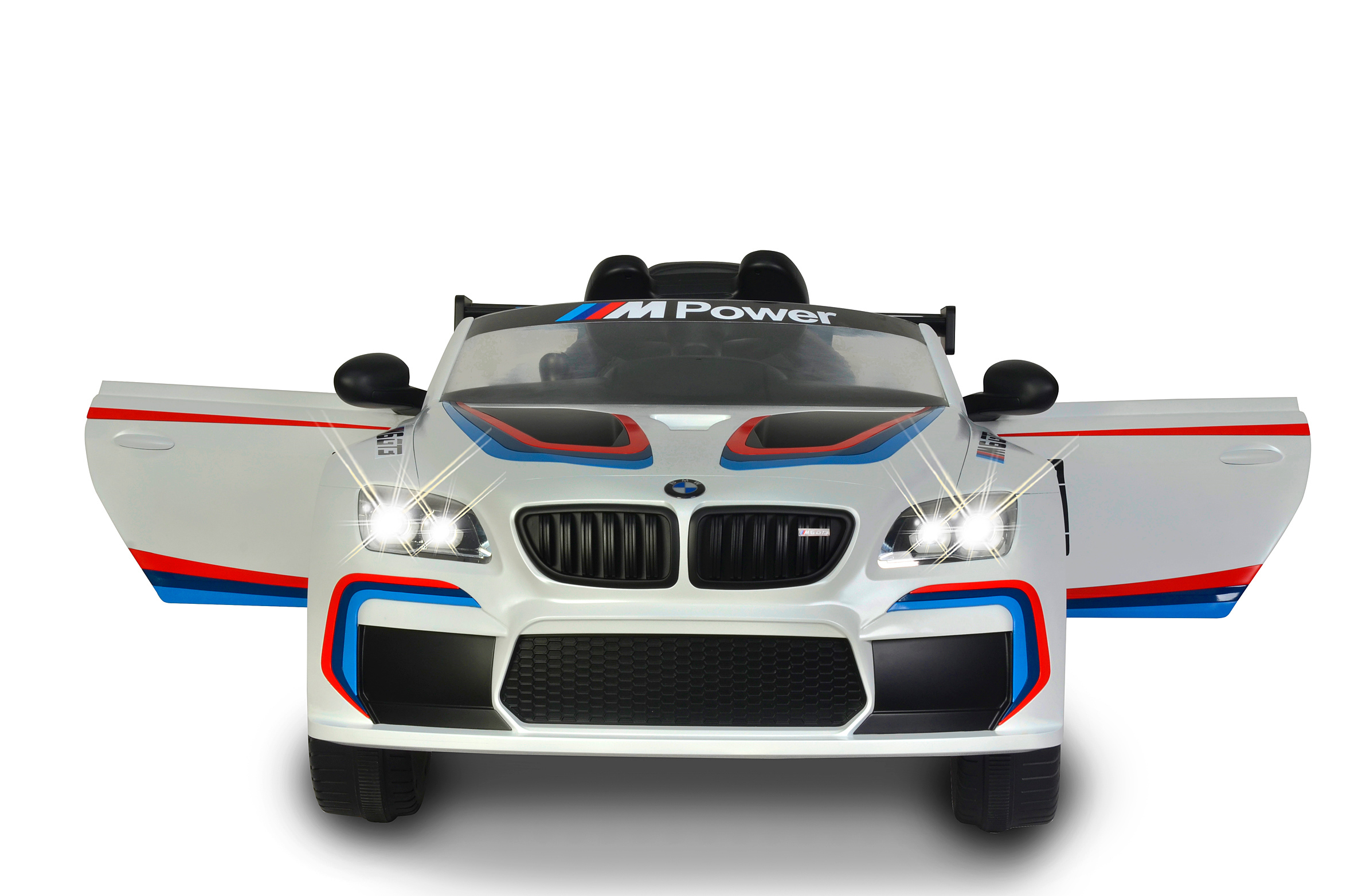 JAMARA KIDS Ride-on BMW M6 GT3 Ride-on weiss Kinderelektrofahrzeuge, Weiß