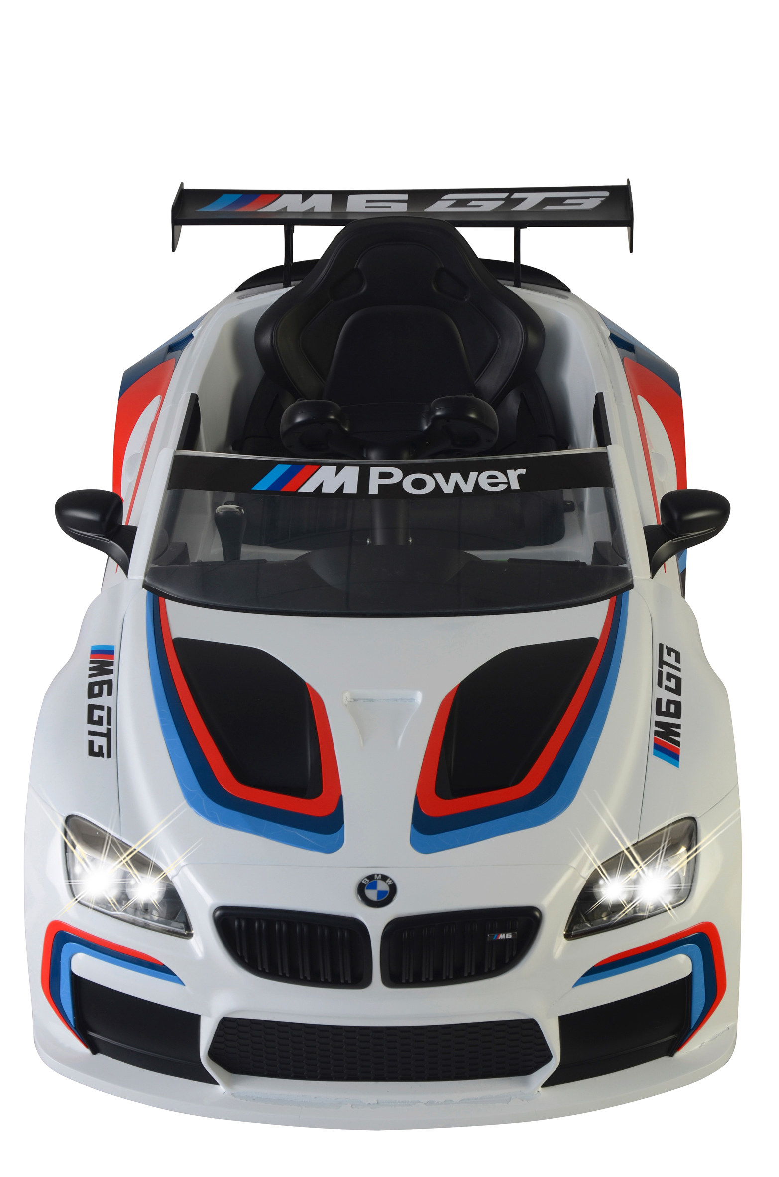 JAMARA KIDS Ride-on BMW M6 GT3 Ride-on weiss Kinderelektrofahrzeuge, Weiß