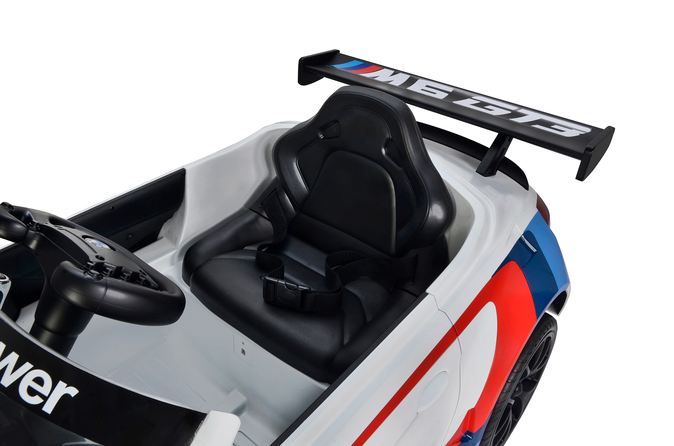 JAMARA KIDS Ride-on BMW M6 GT3 Ride-on weiss Kinderelektrofahrzeuge, Weiß