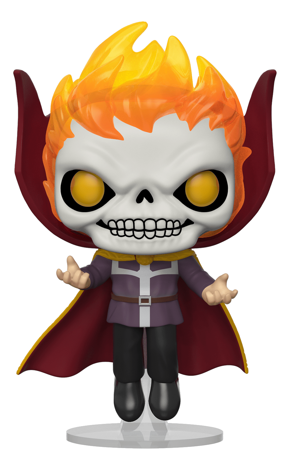 FUNKO POP! Bobble: Marvel:  Doctor Strange (Ghost Rider) - Sammelfigur (Mehrfarbig)