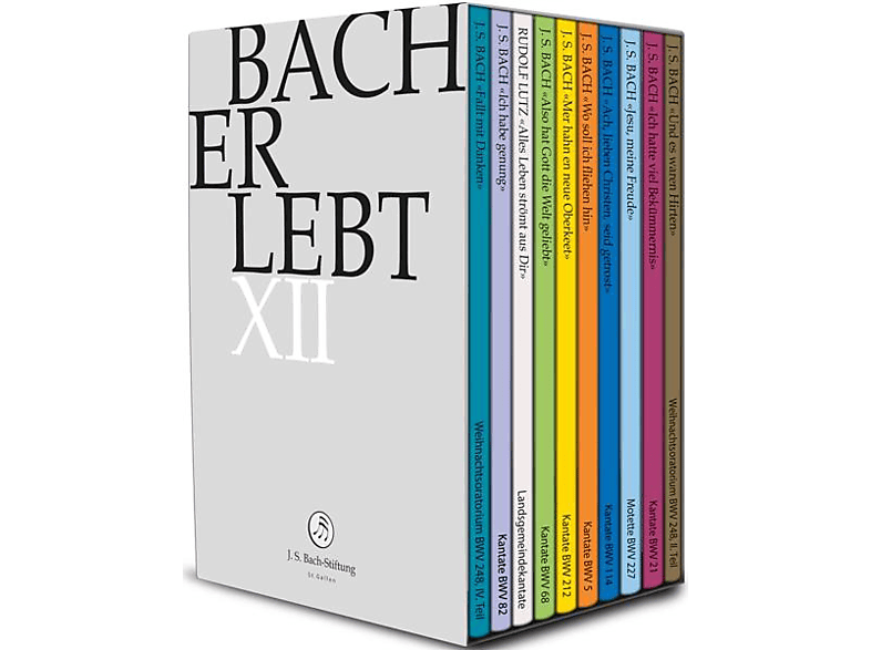 Orchester der J.S. VARIOUS, - Rudolf Lutz - Erlebt XII (DVD) Bach-Stiftung, Bach