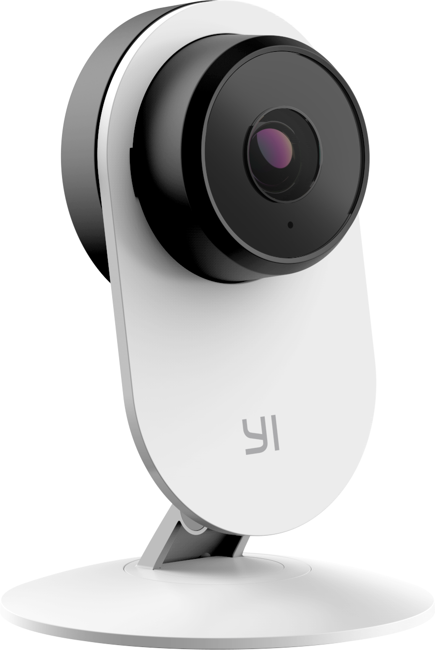YI TECHNOLOGY 1080p Home Camera 3 Weiß, Smart Home Zubehör (für Innen, Nachtsichtfunktion, Netzbetrieb, Schwenkbar, Neigbar, Weiß)