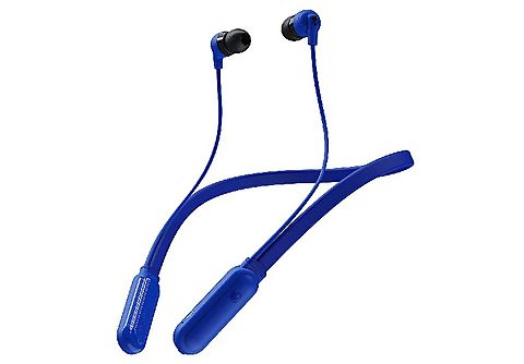 Auriculares de botón - Skullcandy INKD+ S2IQW-M686, Bluetooth, Micrófono, Azul