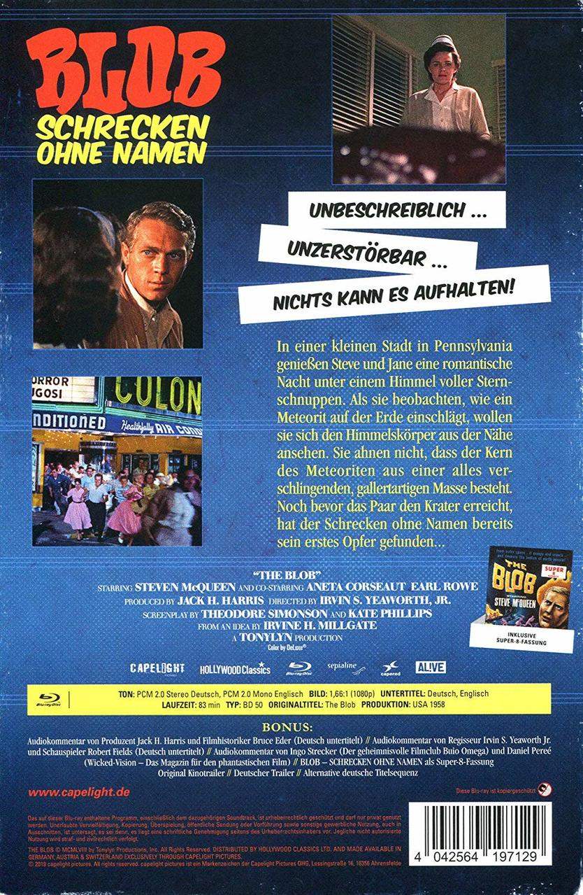 Rückseite einer DVD, Film 