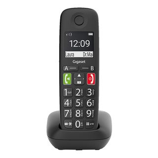 GIGASET E290 - Schnurlose Telefone (Schwarz)