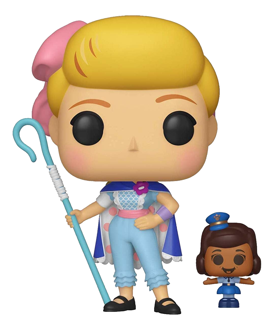 FUNKO POP!: Toy Story 4: Bo Peep w/ Officer Giggle McDimples - Sammelfigur (Mehrfarbig)