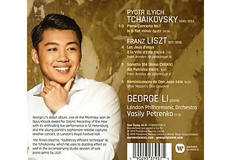 George Li, The London Philharmonic Orchestra - Klavierkonzert 1/Werke für Klavier  - (CD)