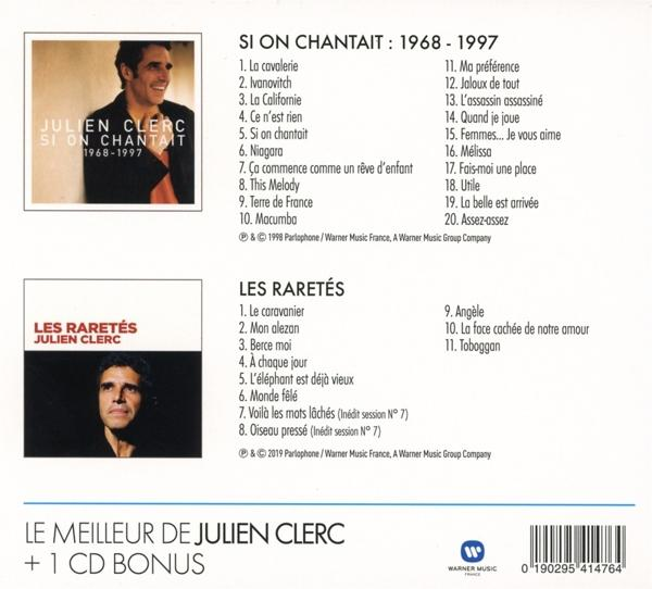 Julien Clerc - Coffret 2CD (Comme on a dit/Raretés)  - (CD)