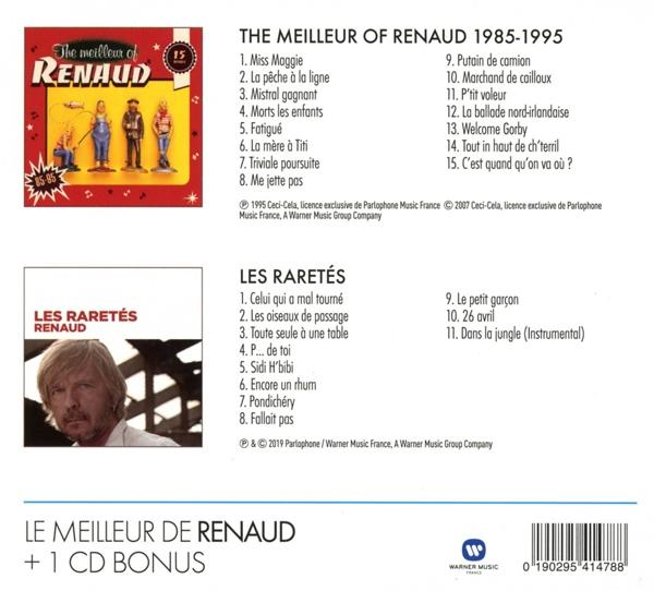 Renaud - Coffret 2CD (The meilleur of Renaud/Raretés)  - (CD)