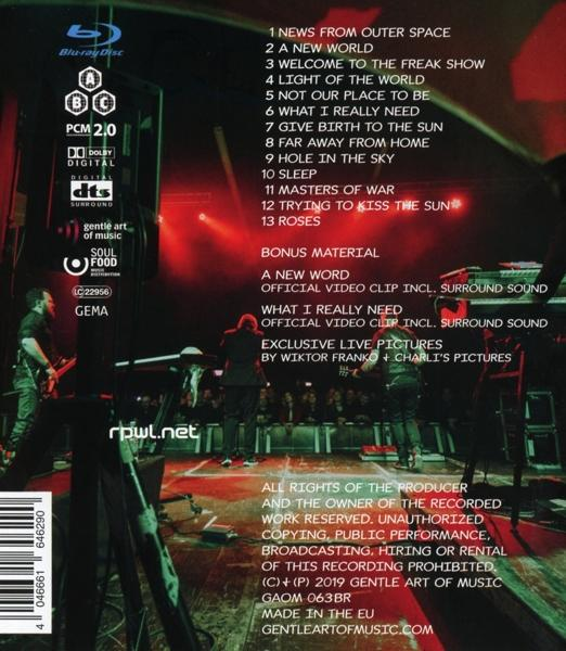(Blu-Ray) Outer - Space - RPWL Live From (Blu-ray)