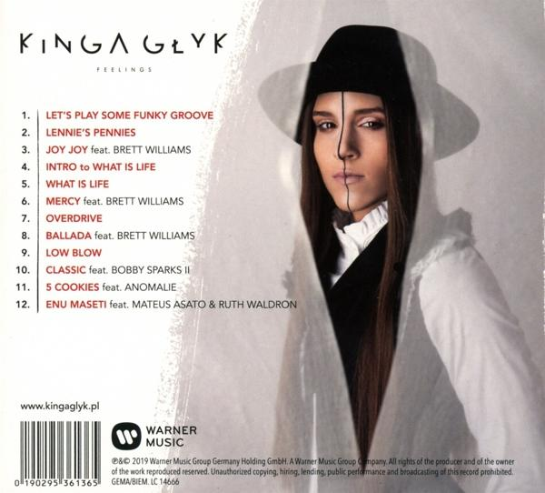 Albumcover mit einer Frau mit Hut. Der Text enthält Songtitel.