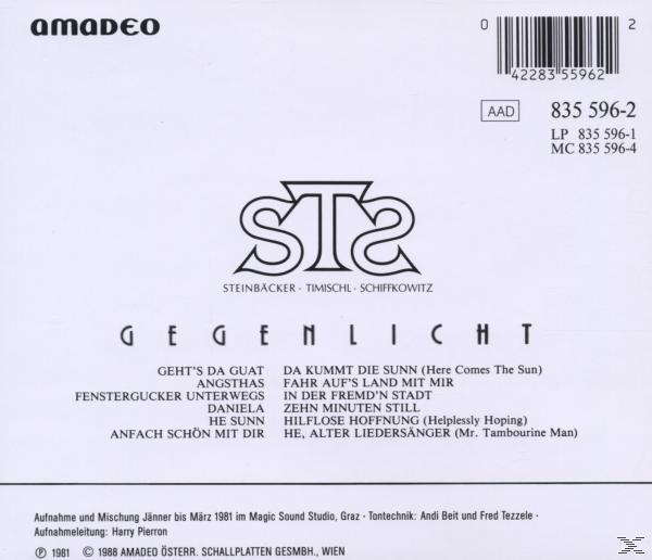 Rückseite des Albums mit Text, einem Logo und einem Barcode.
