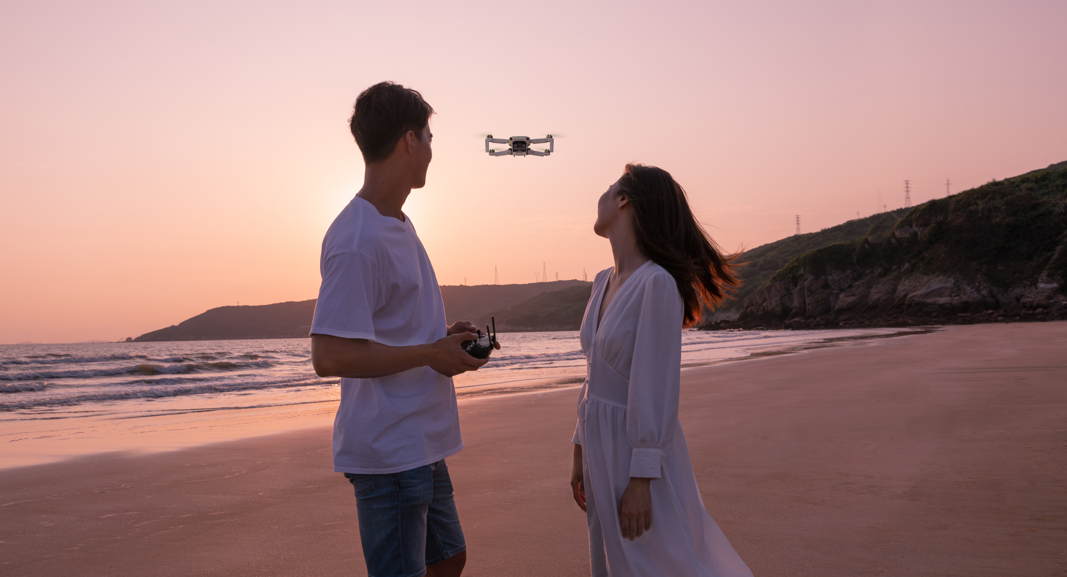 DJI Mavic Mini Drohne, Hellgrau