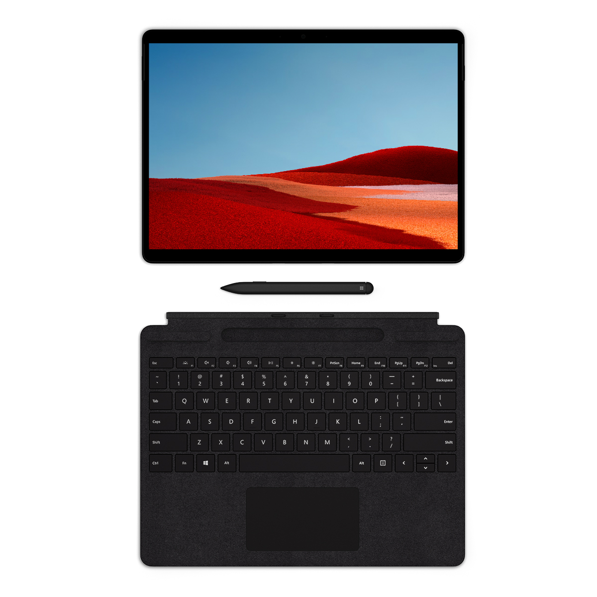 MICROSOFT Surface Pro X 8GB/256GB SQ1 - 13 Zoll - Microsoft® Microsoft SQ SQ1™ - 8 GB - 256 GB Adreno™ Onboard Graphics - Windows 10 Home (64 Bit)