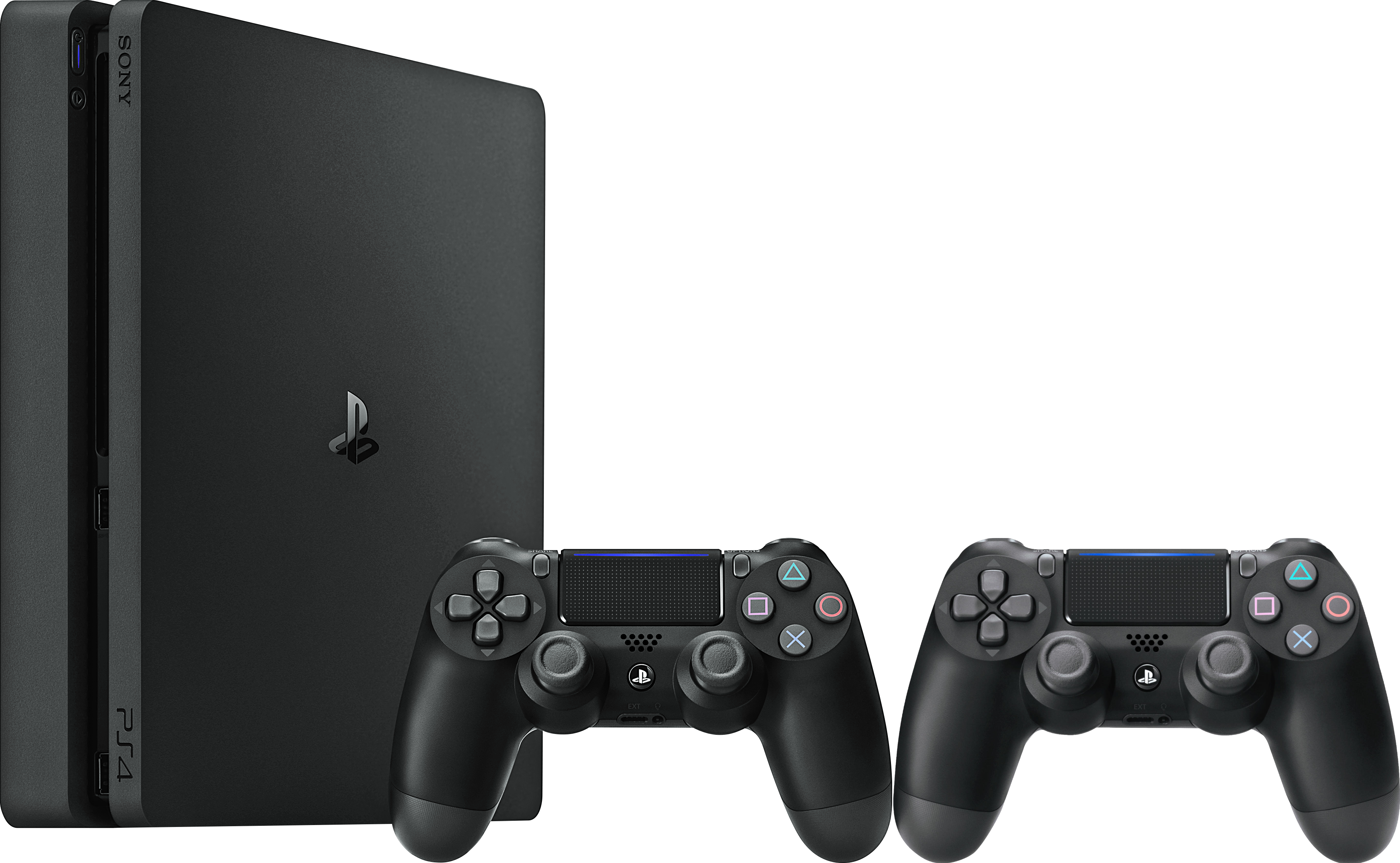 PlayStation 4 Slim 500GB + 2 Controller - Fortnite Neo Versa Bundle - Spielekonsole - Jet Black