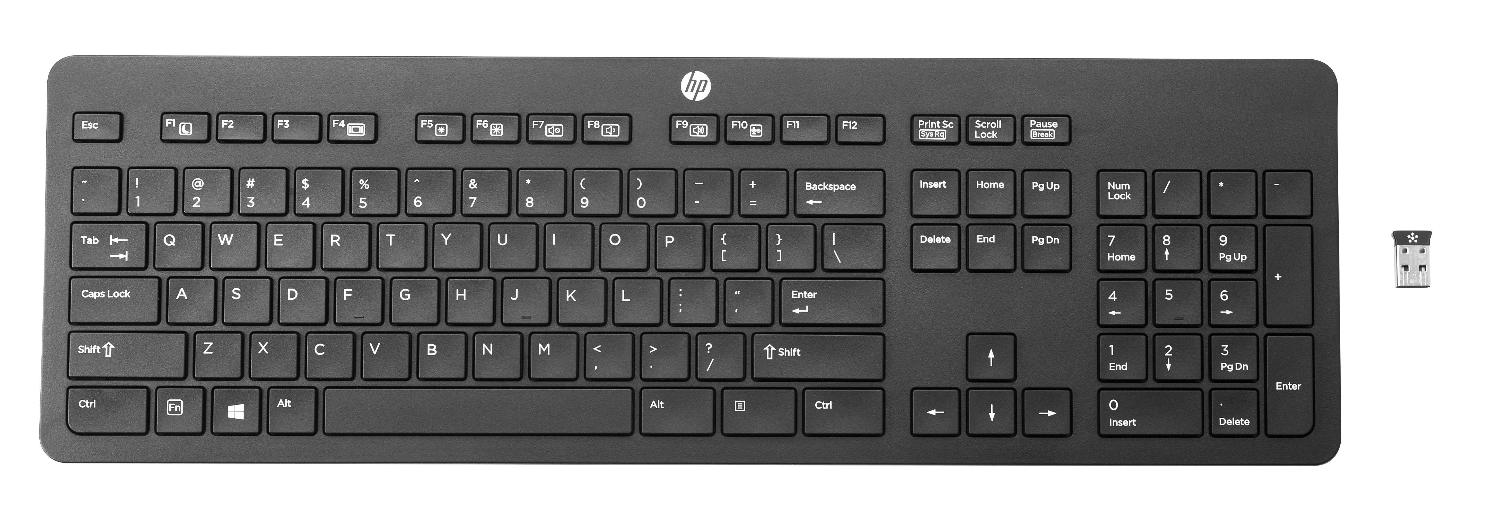 Teclado - HP, T6U20AA/WRLS/B