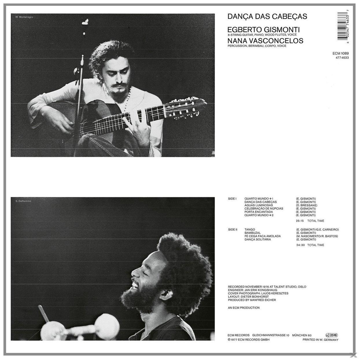 Cabecas (Vinyl) Gismonti Egberto Danca - Das -
