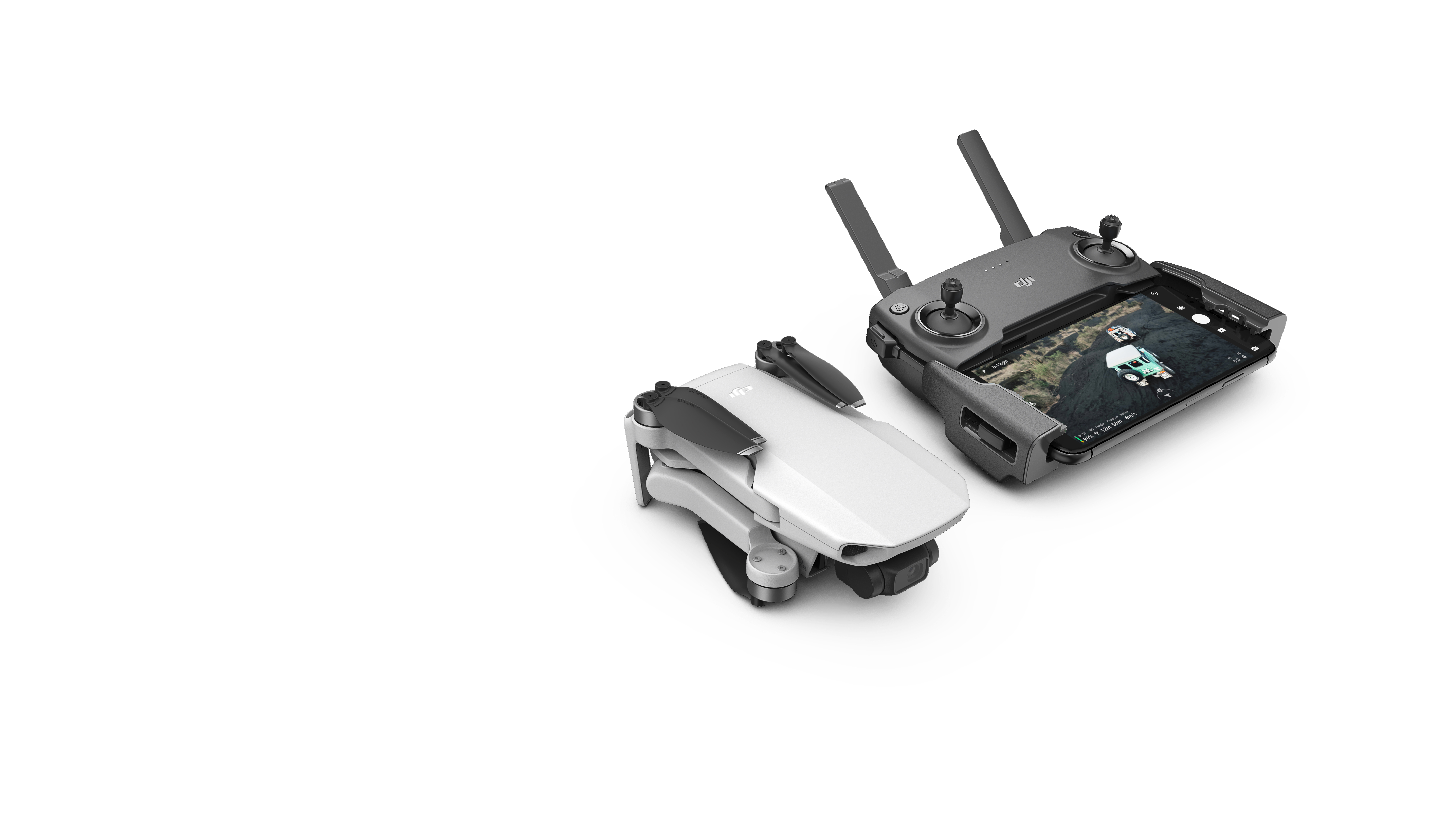 DJI Mavic Mini Drohne, Hellgrau
