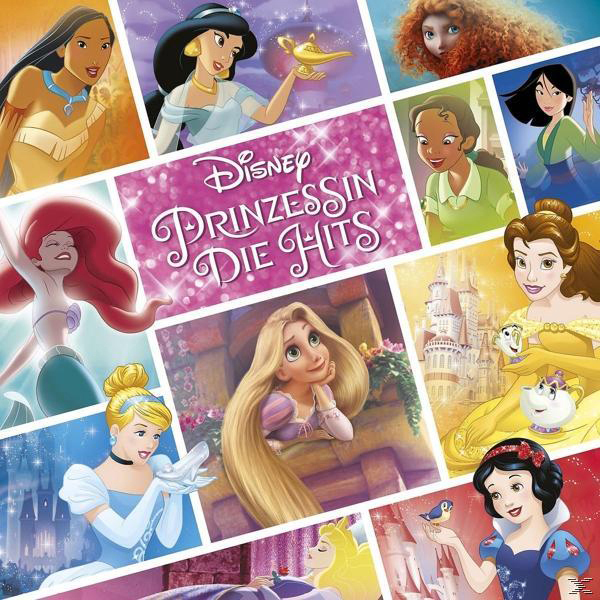 Albumcover mit verschiedenen Disney-Prinzessinnen. Der Titel lautet 'Disney Prinzessin Die Hits'.