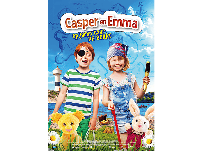 Casper En Emma Op Jacht Naar De Schat - DVD