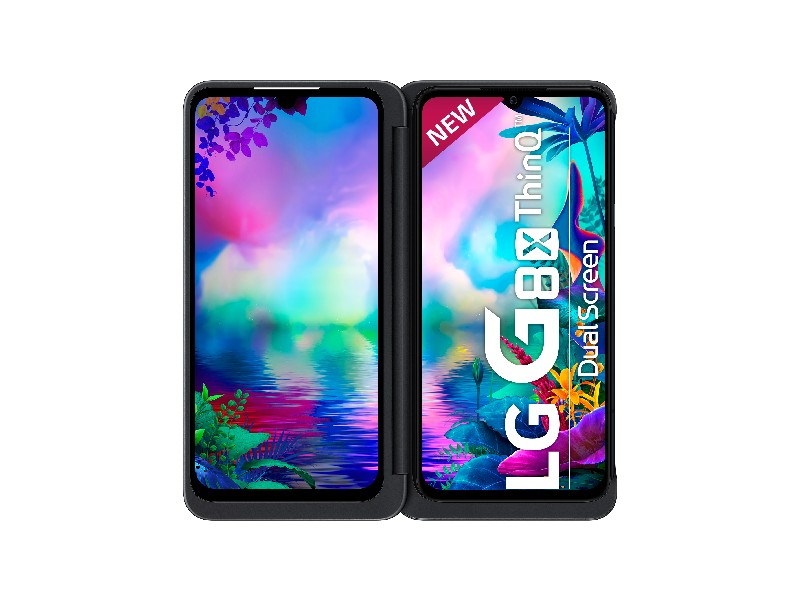 Móvil - LG G8X ThinQ, Azul, 128 GB, 6 GB RAM, 6.4" Full HD+, Snapdragon 855, 4000 mAh, Android