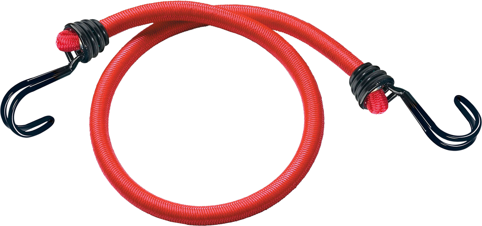 MASTERLOCK 2 db-os dupla kampós gumipók 60cm x 8mm, +40 kg, piros