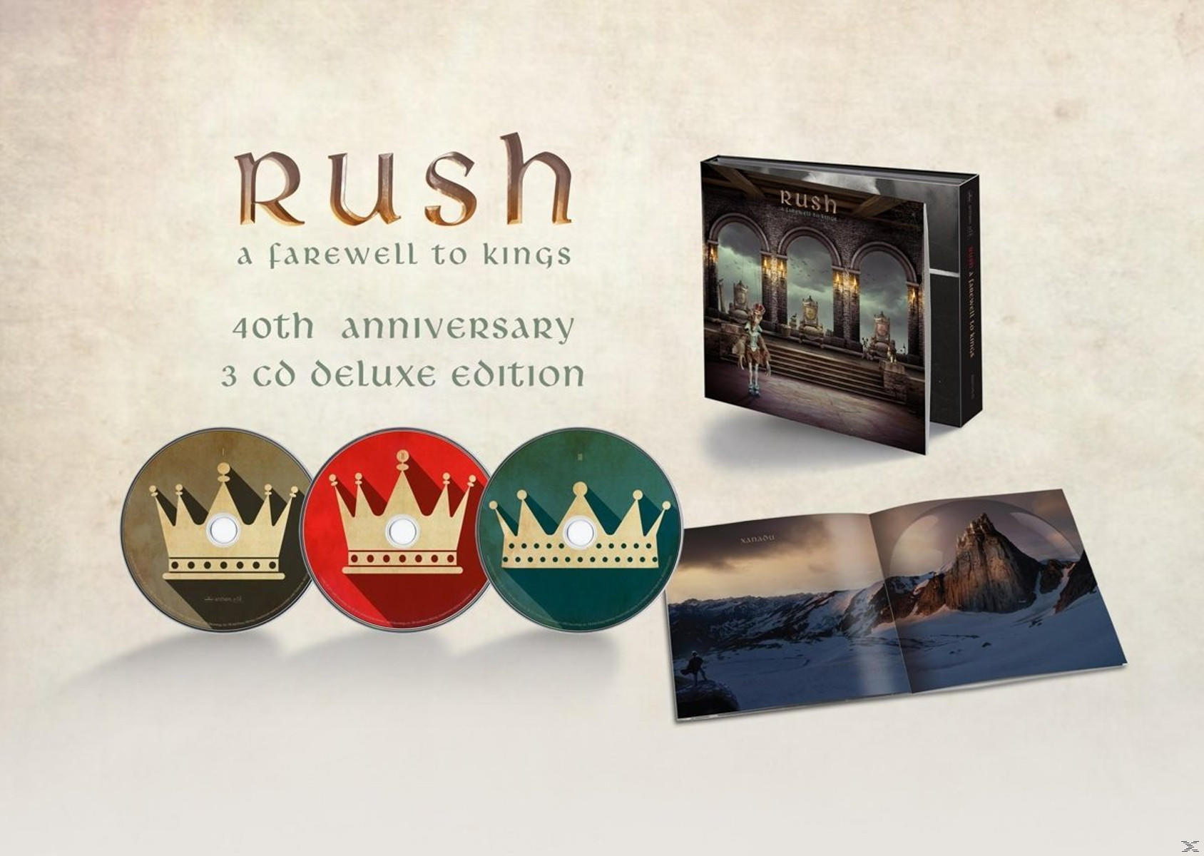 Rush - (CD) 3CD) To - A Farewell Kings (Deluxe