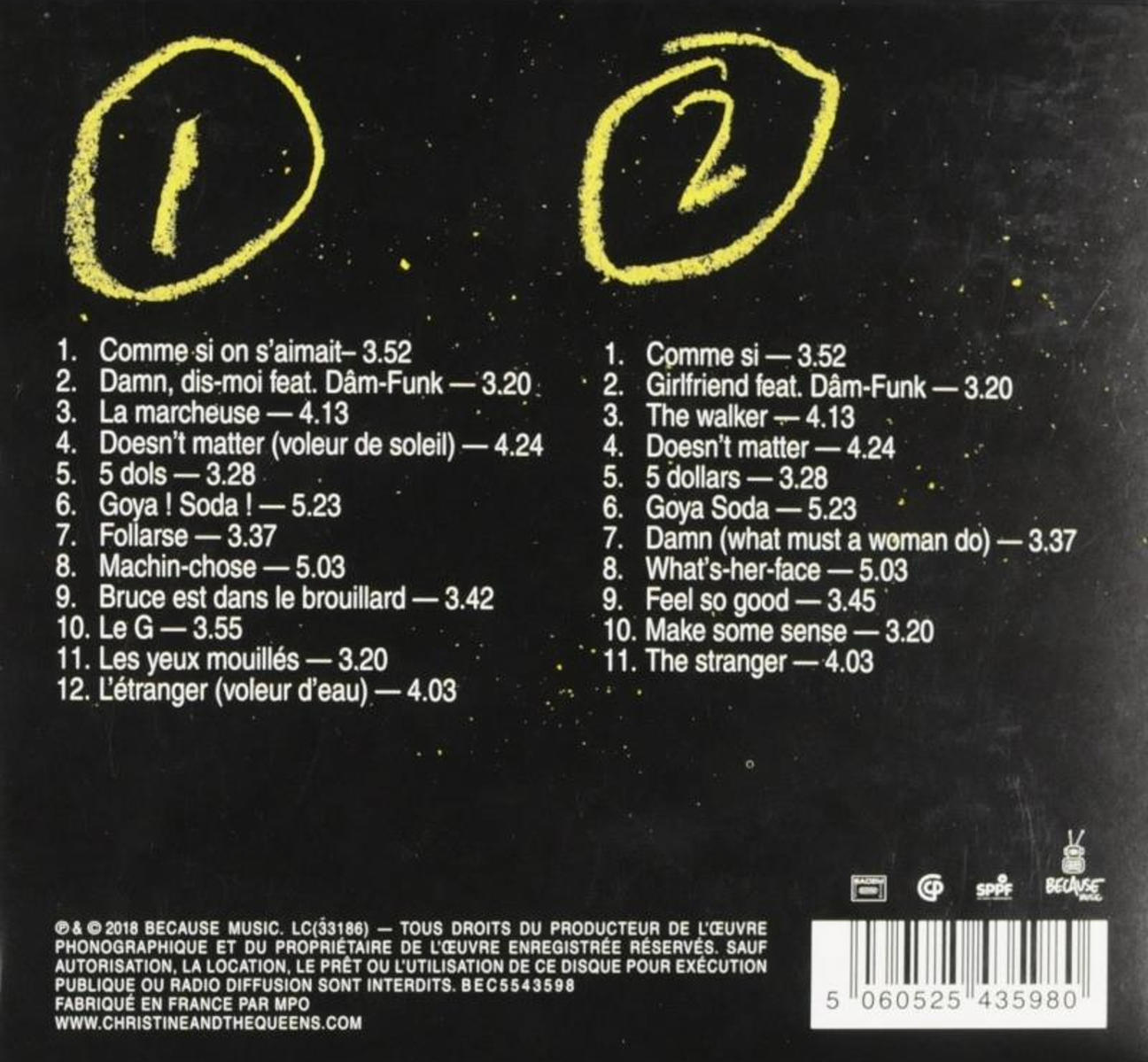 Christine And The Queens - Chris - Edition Collector 2 CD  - (CD)
