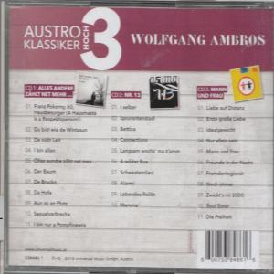 3 Hoch Klassiker - Ambros - (CD) Wolfgang Austro