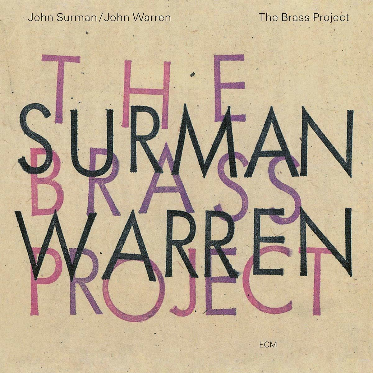 Albumcover mit dem Text 'The Surman Warren Project', Künstlernamen und dem ECM-Logo.