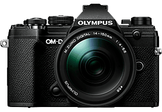 OLYMPUS OM-D E-M5 Mark III Body + M.Zuiko Digital ED 14-150mm F4-5.6 II - Appareil photo à objectif interchangeable Noir