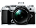 OLYMPUS OM-D E-M5 Mark III Body + M.Zuiko Digital ED 14-150mm F4-5.6 II - Fotocamera Argento