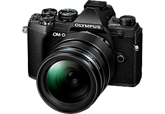 OLYMPUS OM-D E-M5 Mark III Body + M.Zuiko Digital ED 12-40mm F2.8 PRO - Systemkamera Schwarz