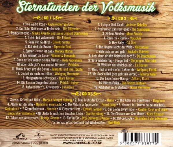 VARIOUS - Sternstunden Der Volksmusik  - (CD)