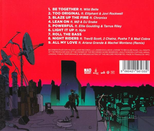 Major Lazer - Peace is the Mission CD