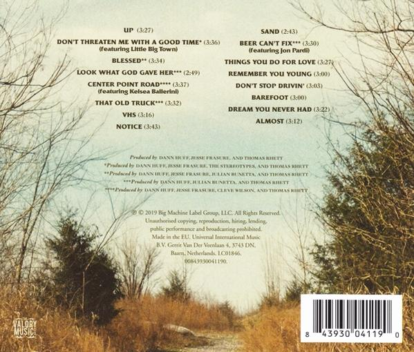 Thomas Rhett - CENTER POINT ROAD  - (CD)