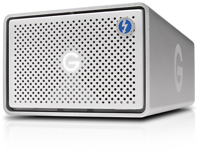 G-TECHNOLOGY G-RAID™ mit Thunderbolt™ 3 Festplatte, 28 TB HDD, extern, Silber