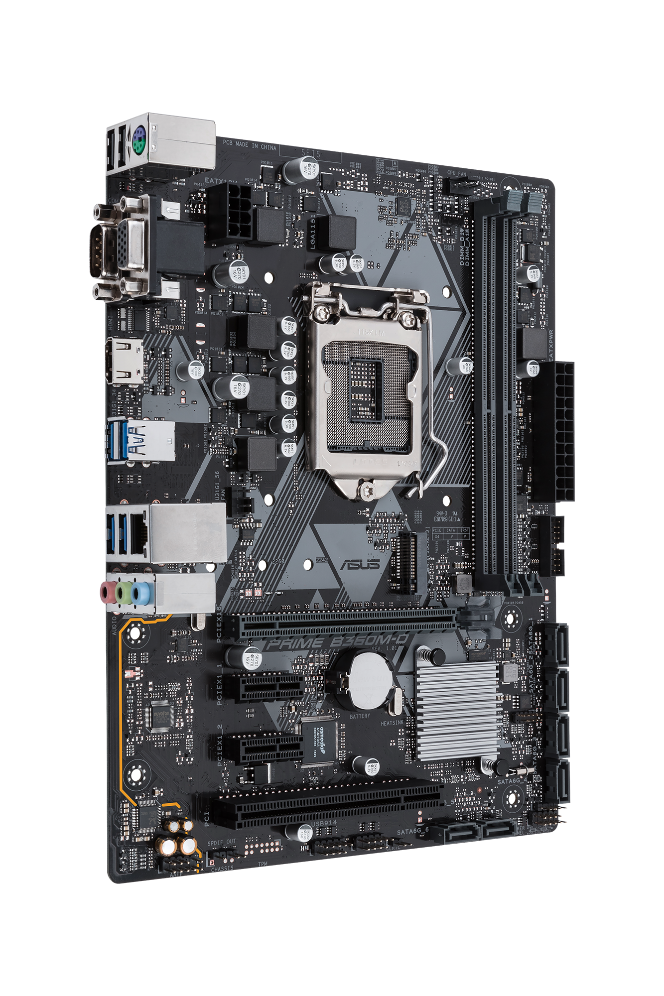 ASUS Prime B360M-D (90MB0XP0-M0EAY0) Mainboard Schwarz